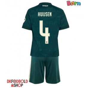 Real Madrid Dean Huijsen #4 Udebanesæt Børn 2026-27 Kort ærmer (+ korte bukser)